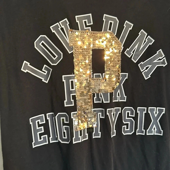 Pink sparkle tshirt size XS - Picture 2 of 3